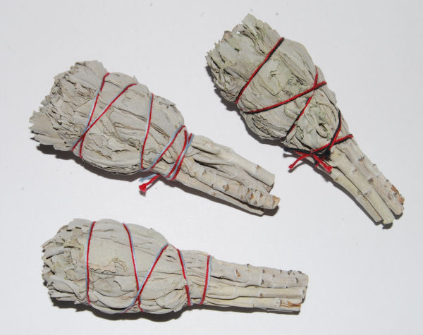 white smudge stick